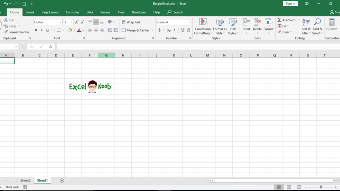Microsoft Excel versi 16.0 Excel 2016