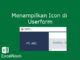 Menampilkan icon Pada Userform
